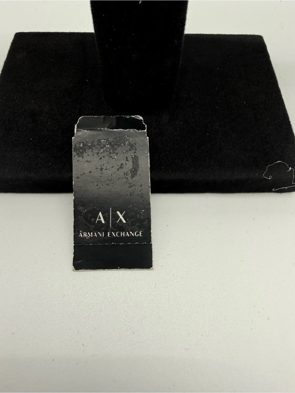 Armani Exchange Gold-Tone Chronograph Watch with Black Dial